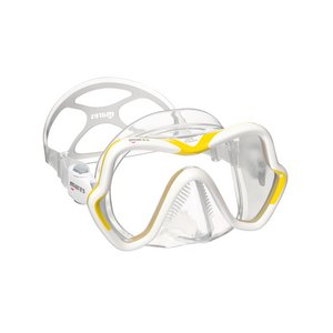 TSK Shop ABC Masken Mares One Vision Transparent / Gelb-Weiss