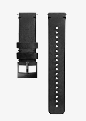 TSK Shop Tauchzubehör Tauchcomputerzubehör Suunto 24 URB 2 Leather Strap Schwarz/Schwarz M 24mm