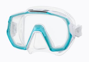 TSK Shop ABC Masken Tusa Freedom Elite Mask Transparent / Lagoon Blue