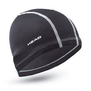 TSK Shop Swimming Schwimmhauben Head Nylon-Spandex Cap Schwarz