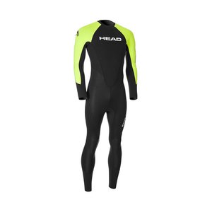 TSK Shop Swimming Schwimmanzüge Head OW Explorer FS Man 3.2.2. L Schwarz / Lime