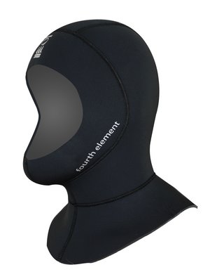 TSK Shop Tauchanzüge & Zubehör Kopfhauben Fourth Element Coldwater Hood 7mm M Schwarz