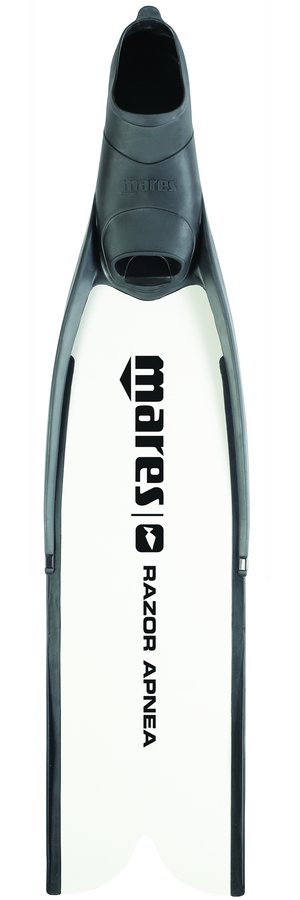 TSK Shop Freediving Freedive-Flossen & Zubehör Mares Razor Apnea 41/42 Weiss, Soft