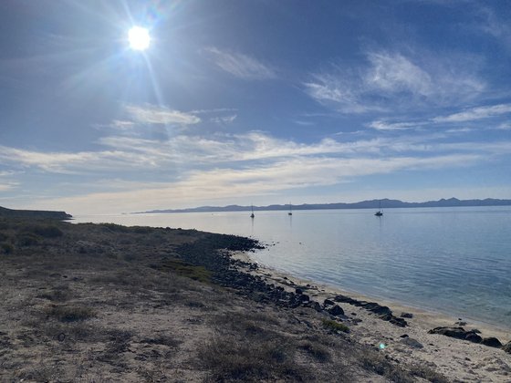 Sea of Cortez Einsamer Strand
